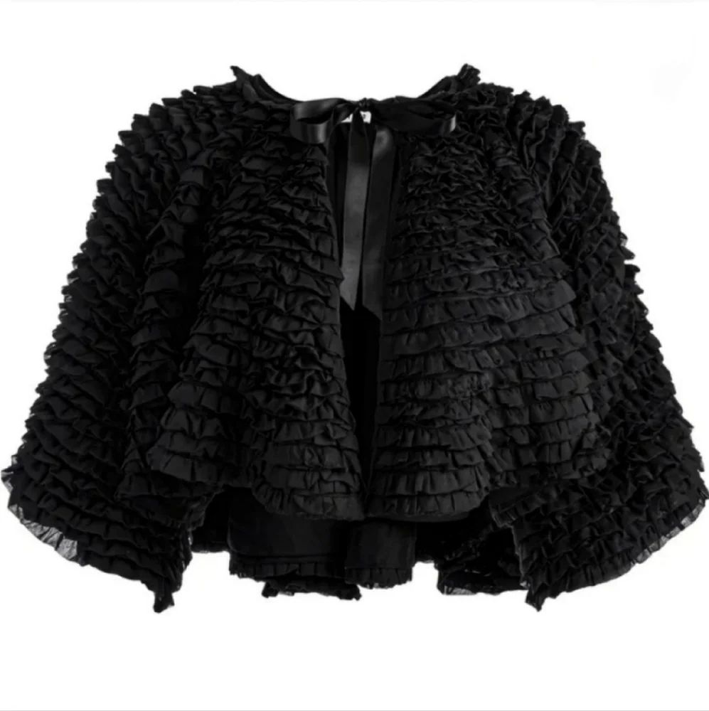 ALICE + OLIVIA Ruffle Jacket - Picture 2 of 7